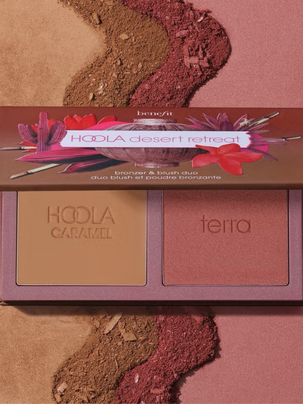 NEW benefit Hoola Desert Retreat Mini Bronzer and Blush Duo